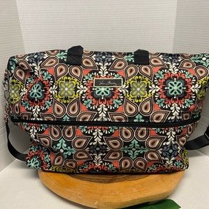 Vera Bradley Colorful Large Expandable Travel Carry On Bag